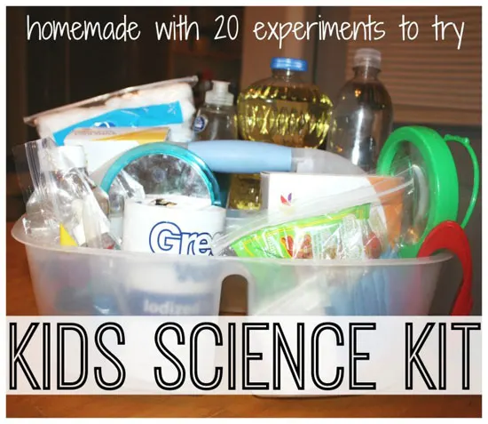 Is your child interested in science experiments? You have to take a look at these DIY science kits for kids. Best 11 homemade science kits to keep the kids busy. Fun activity for preschoolers, kindergartners and elementary school kids. | at Non Toy Gifts