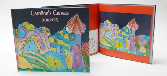 Turn kids artwork into gifts: books