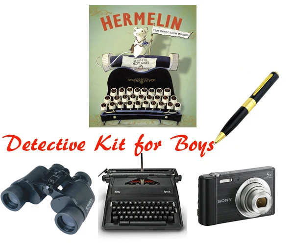 DIY detective kit for boys. Gift idea based on a great book. | at Non Toy Gifts