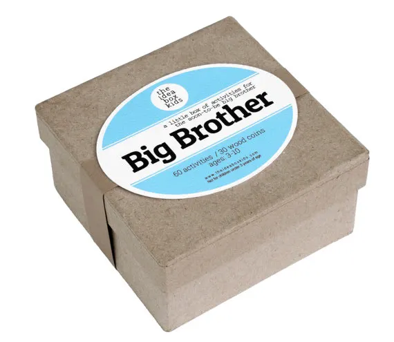 Best 12 big brother gifts from baby: big brother box with 60 activities