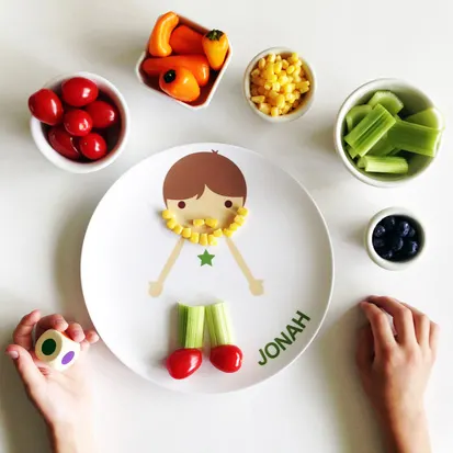 Personalized Plates for Kids made great birthday or Christmas gifts for toddlers, preschoolers, kindergartners or older kids.