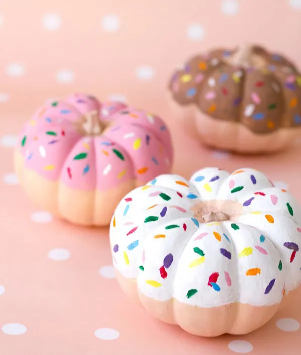donut pumpkins
