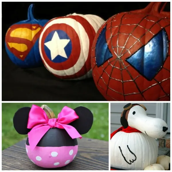 25 painted pumpkins for kids. Looking for carving alternative this Halloween?
