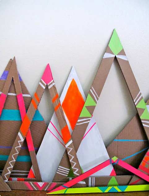 Cardboard Christmas Decorations - at Non Toy Gifts