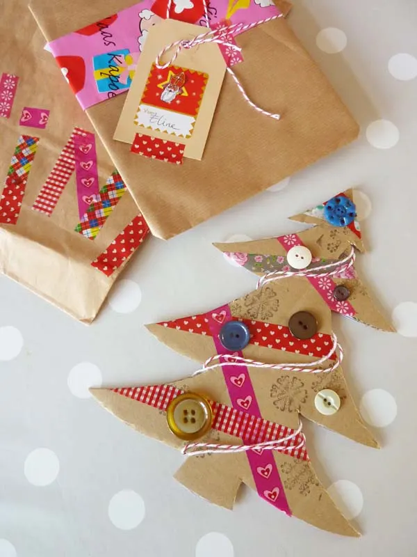 Cardboard Christmas Decorations - at Non Toy Gifts