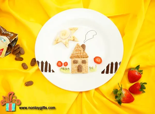 Personalized kid friendly breakfast - at Non Toy Gifts