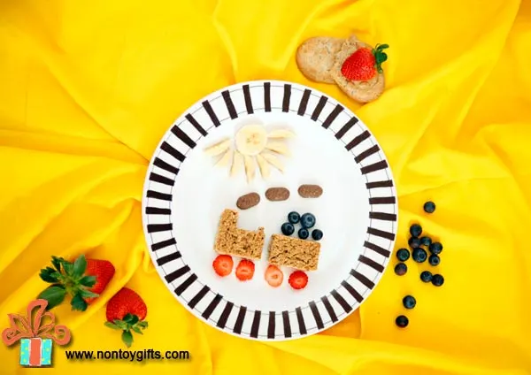 Personalized kid friendly breakfast - at Non Toy Gifts