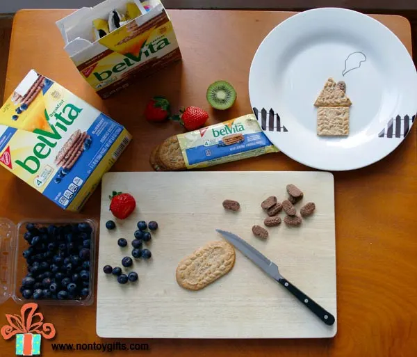 Personalized kid friendly breakfast - at Non Toy Gifts