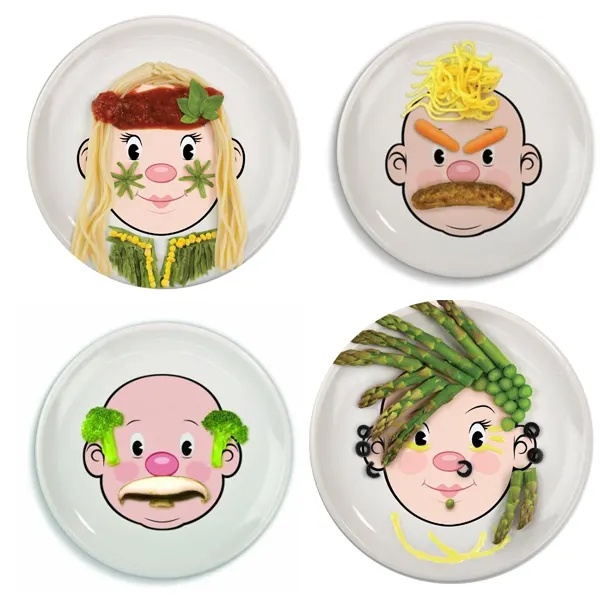 10 Non-Toxic Plates for kids: alternatives to plastic plates. Non-toxic, fun and colorful plates for kids for a healthy dinner. Ceramic, natural wood, silicone, glass and stainless steel are great eco-friendly materials. | at Non Toy Gifts