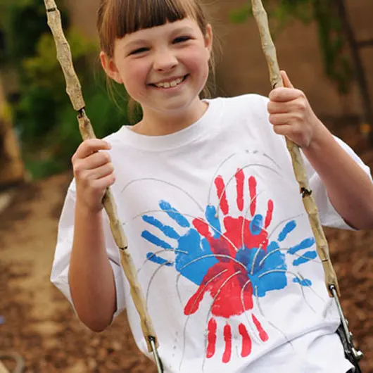 DIY patriotic shirts for kids 4