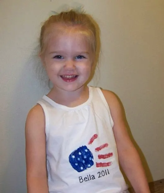 DIY patriotic shirts for kids 5