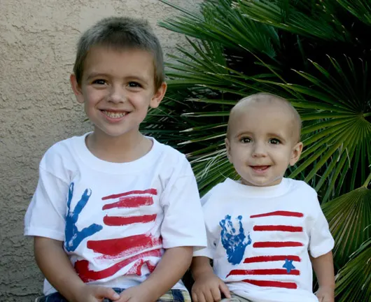 DIY patriotic shirts for kids 3