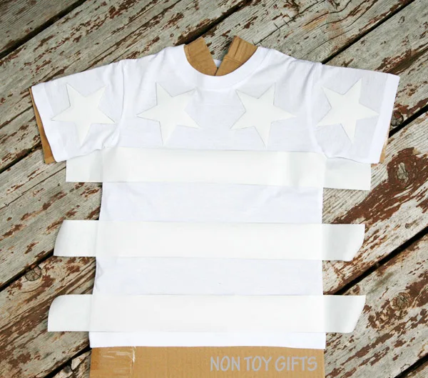 diy flag shirts for kids to make