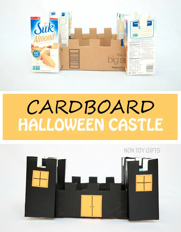 Cardboard Halloween Castle | at Non-Toy Gifts