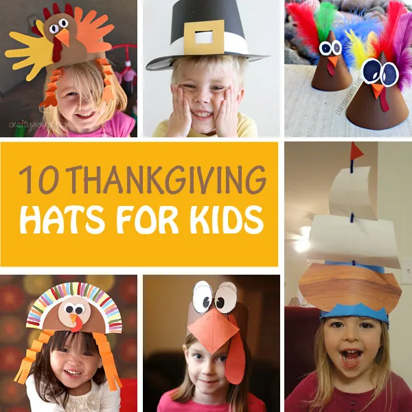 Thanksgiving hats for kids