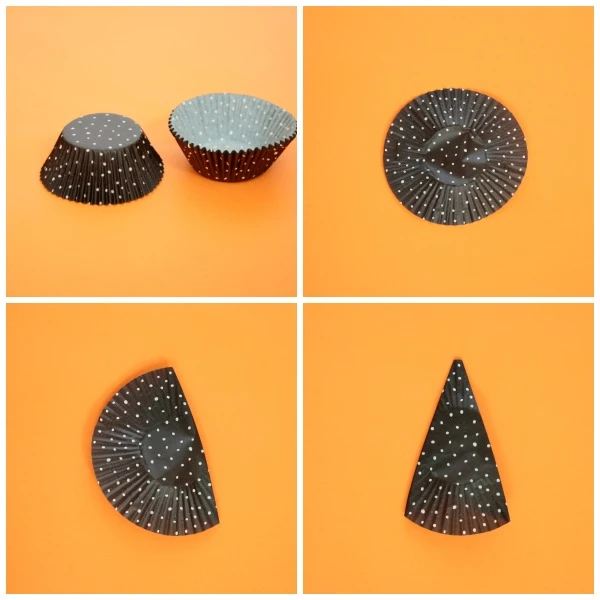 Healthy witch treats to make for kids for Halloween - apple or orange treats