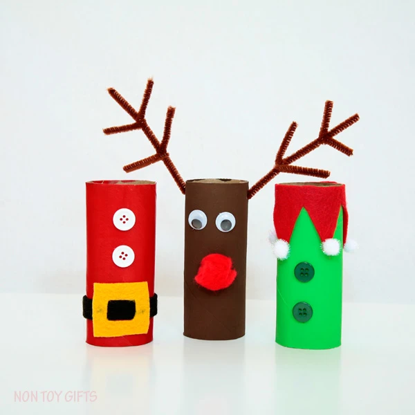 Easy Christmas craft for preschoolers