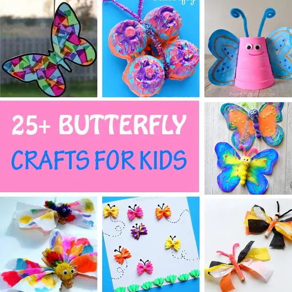 Butterfly crafts for kids