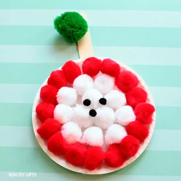 Core apple craft for kids