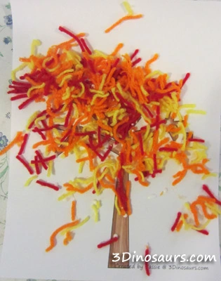 yarn fall tree