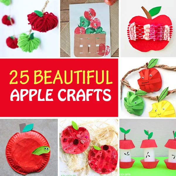 Apple crafts preschoolers