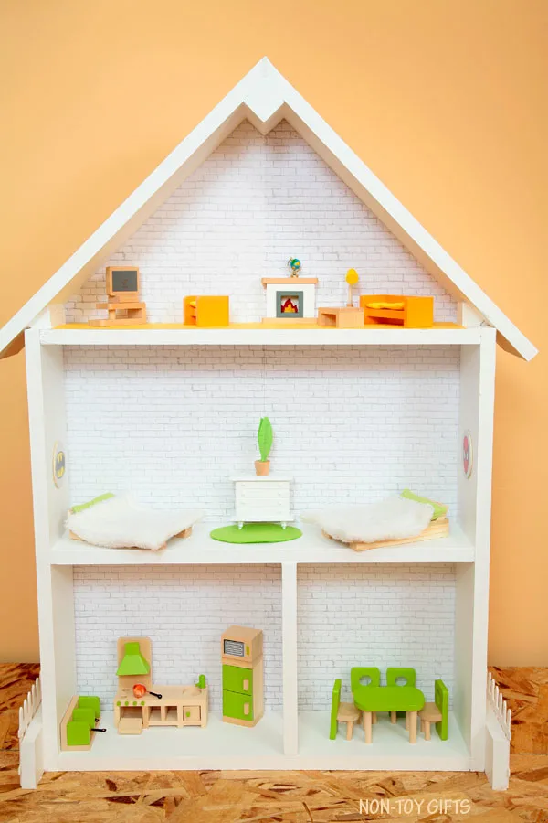 DIY superhero house or dollhouse for boys. Great Christmas gifts or birthday gift for kids. | at Non-Toy Gifts