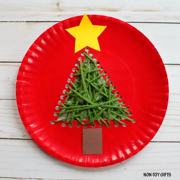 Christmas tree craft