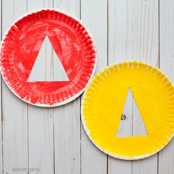 cut out triangle