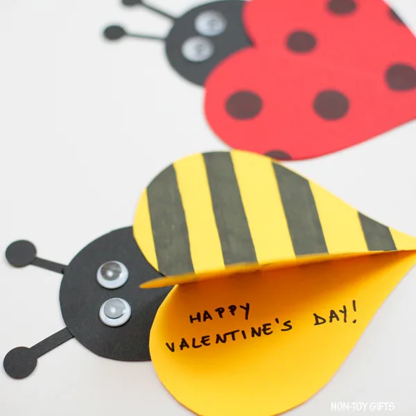 Valentine's Day heart cards
