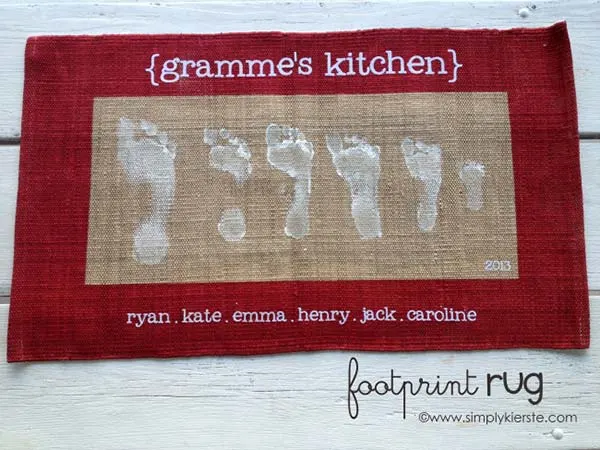 DIY Mother's Day gifts for grandma from the family