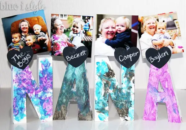 Easy nana gift for Mother's Day