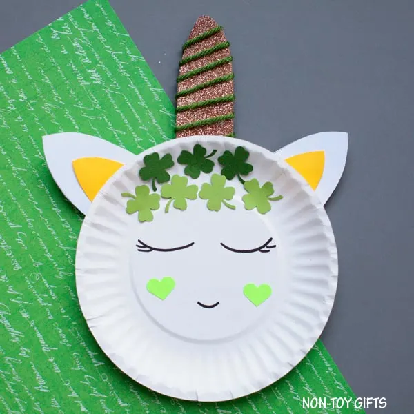 Shamrock unicorn craft