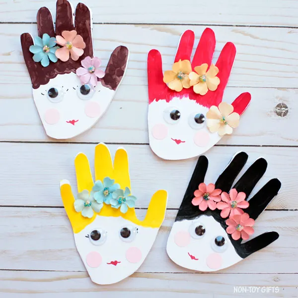 Kid-made Mother's Day cards
