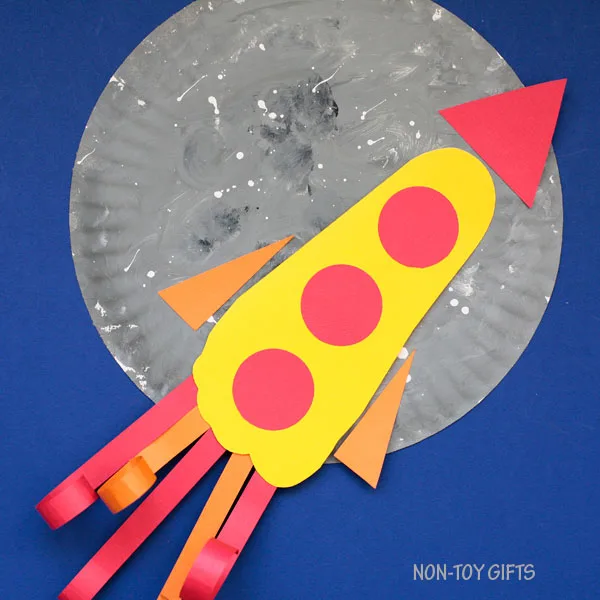 Paper plate Father's Day craft for kids