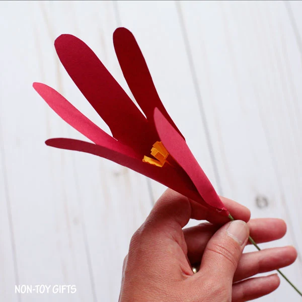 Handprint flower