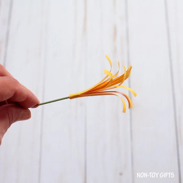 flower in progress