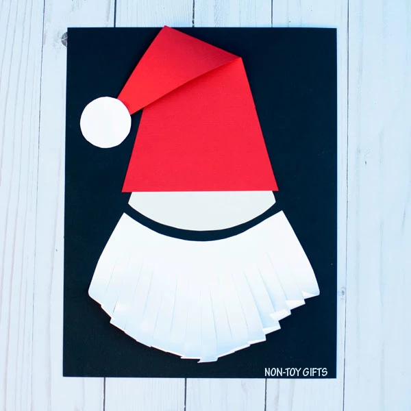 Red hat with white pom pom