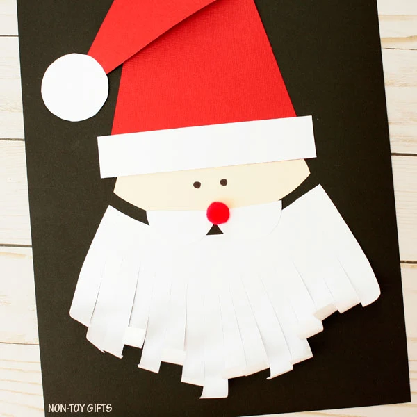 Christmas craft for kids: Santa