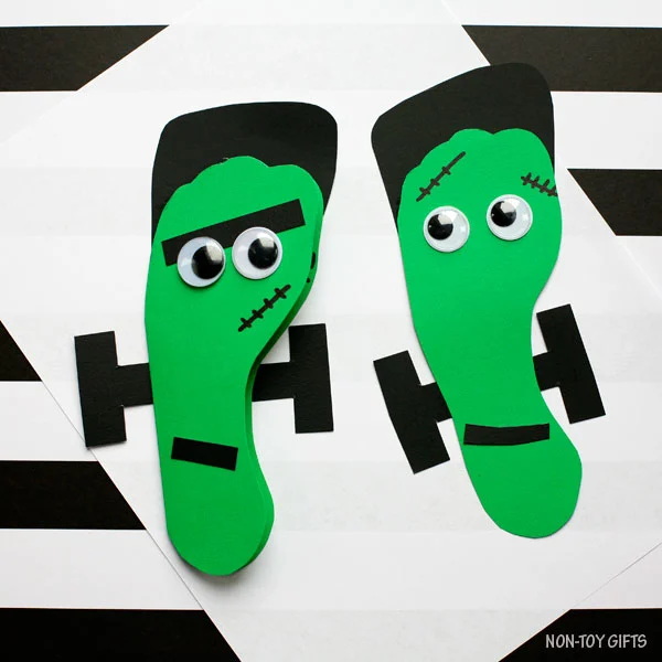 Frankenstein craft for kids