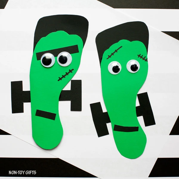 Footprint Frankenstein card