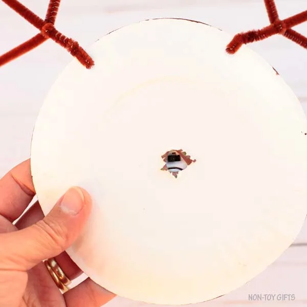 Reindeer nose tealight candle