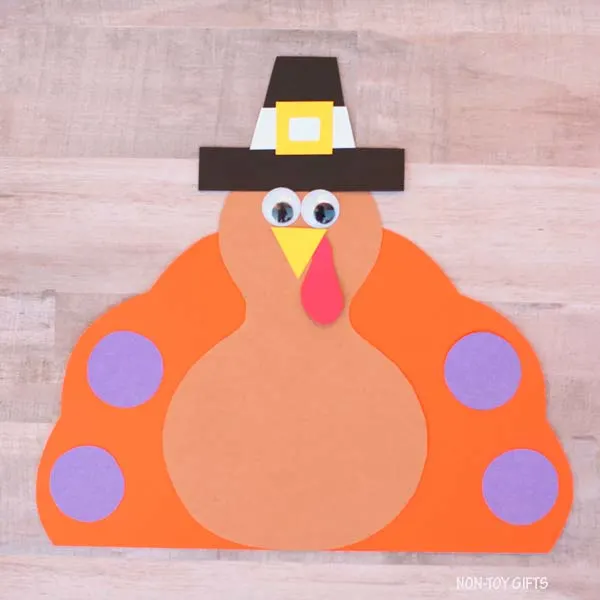 Googly eyes turkey