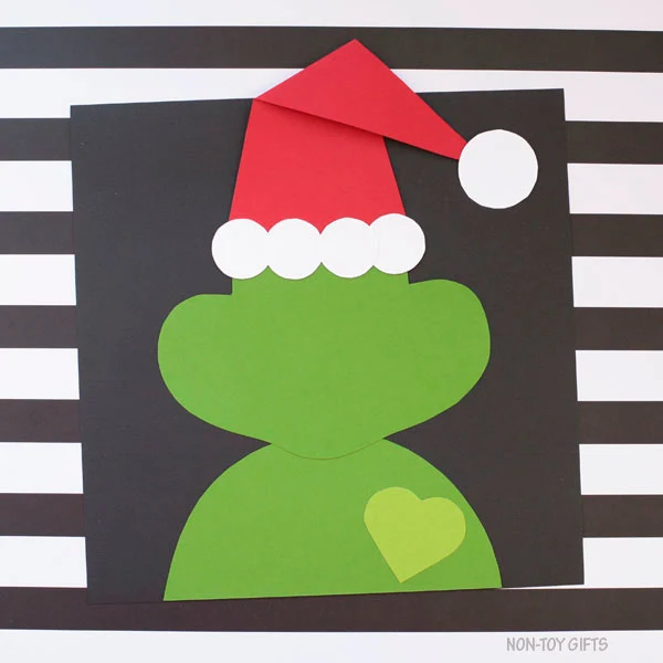 Grinch green heart