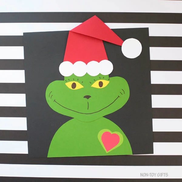 Easy paper Grinch