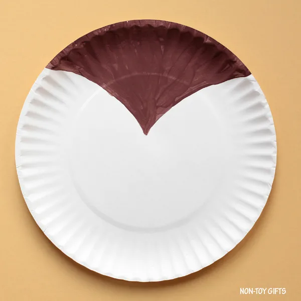 Painted paper plate