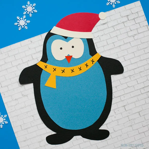 Easy penguin craft for kids