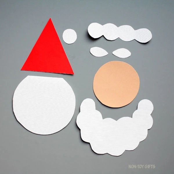 Santa card template