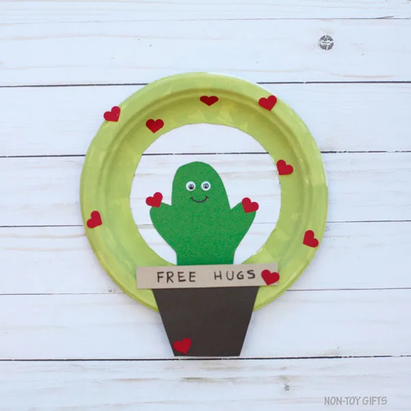 Cactus with hearts
