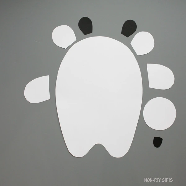 Polar bear template
