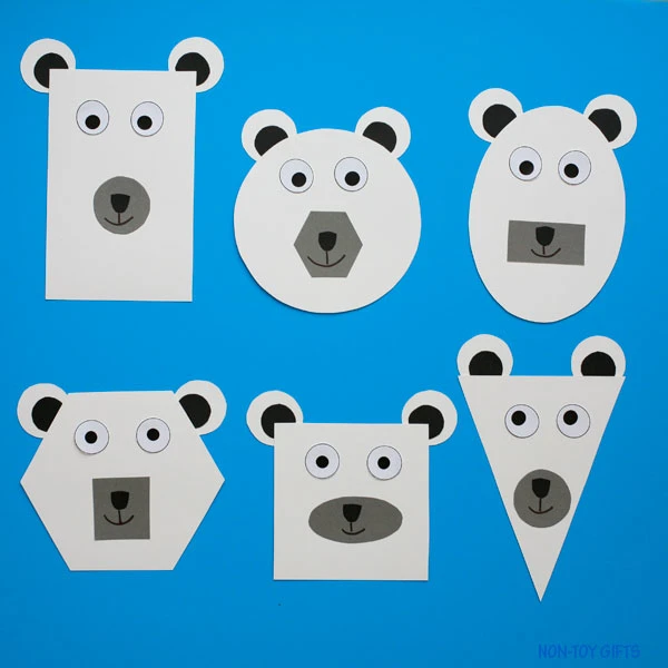 Shape polar bear